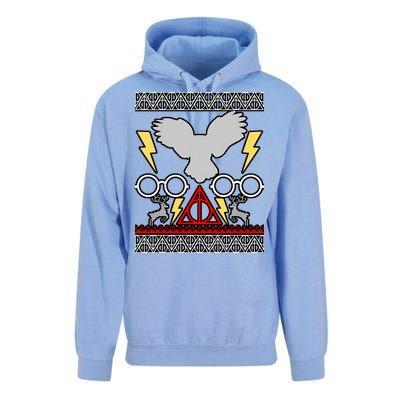 Potter Ugly Christmas Sweater Lighting Unisex Surf Hoodie