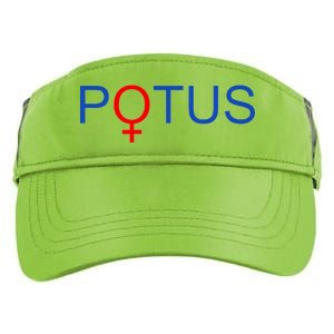 Potus Hillary Clinton Adult Drive Performance Visor