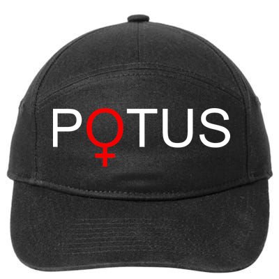 Potus Hillary Clinton 7-Panel Snapback Hat