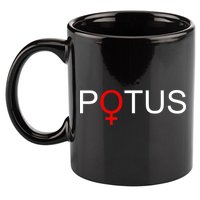 Potus Hillary Clinton 11oz C Handle Ceramic Mug