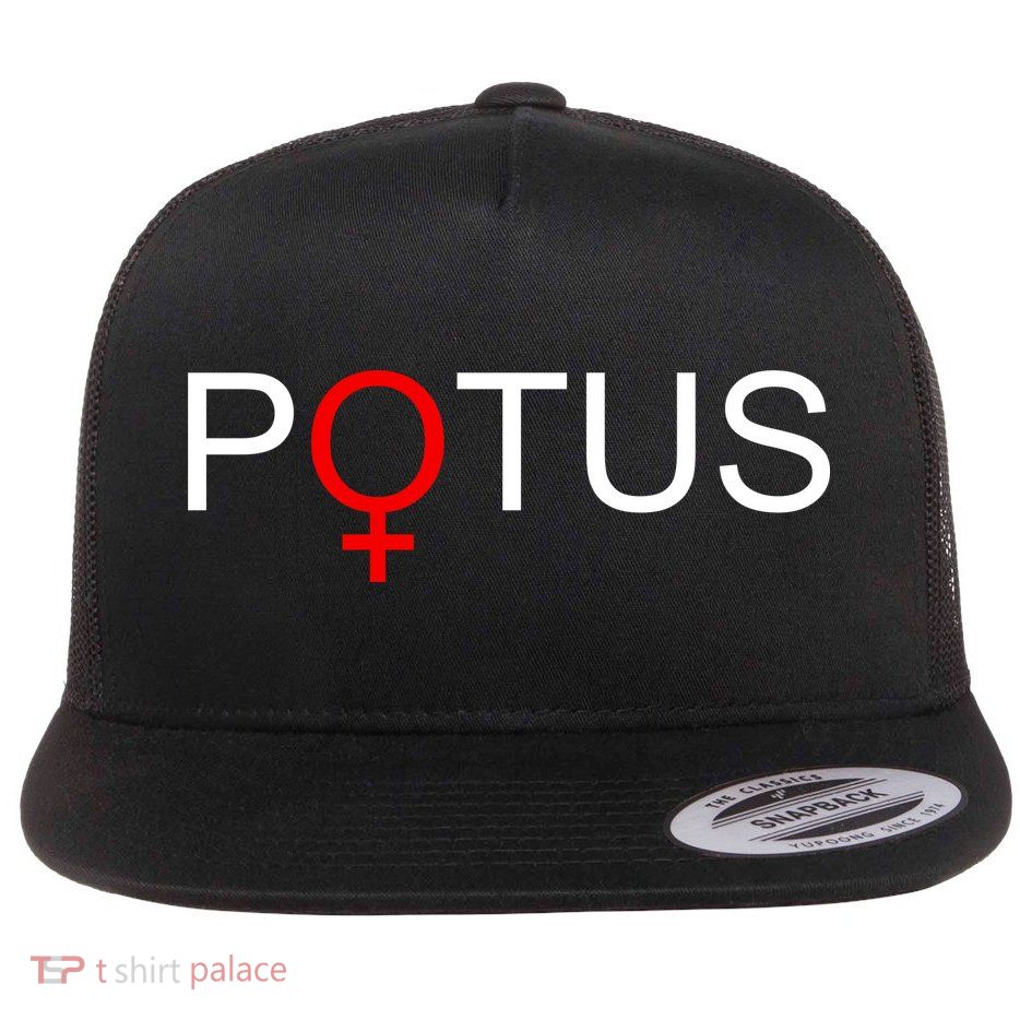 Potus Hillary Clinton Flatbill Hat