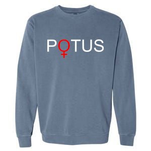 Potus Hillary Clinton Garment-Dyed Sweatshirt