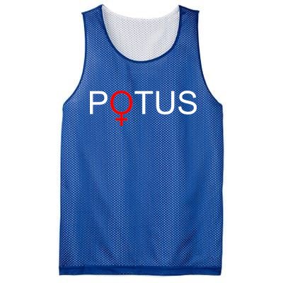 Potus Hillary Clinton Mesh Reversible Basketball Jersey Tank