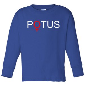 Potus Hillary Clinton Toddler Long Sleeve Shirt