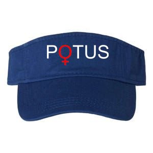 Potus Hillary Clinton Valucap Bio-Washed Visor