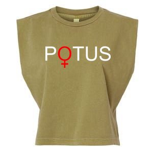 Potus Hillary Clinton Garment-Dyed Women's Muscle Tee