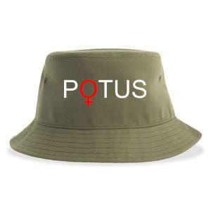 Potus Hillary Clinton Sustainable Bucket Hat