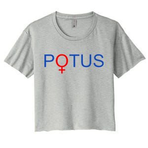 Potus Hillary Clinton Women's Crop Top Tee