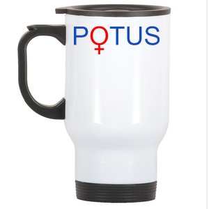 Potus Hillary Clinton Stainless Steel Travel Mug