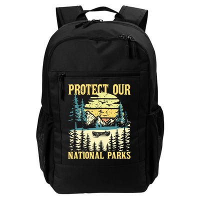 Protect Our Us National Parks Hiking & Camping Lover Backpack