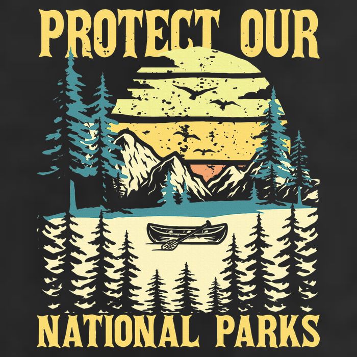 Protect Our Us National Parks Hiking & Camping Lover 11oz C Handle Ceramic Mug
