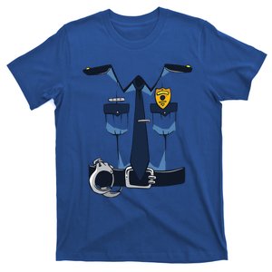 Police Officer Uniform Halloween Costume T-Shirt