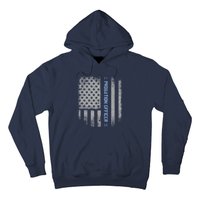 Probation Officer US Flag Hoodie Hoodie