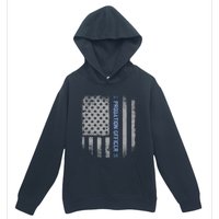 Probation Officer US Flag Hoodie Urban Pullover Hoodie