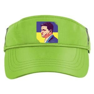 President Of Ukraine Volodymyr Zelenskyy Adult Drive Performance Visor