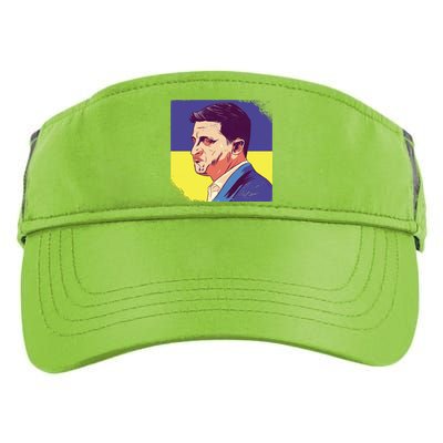 President Of Ukraine Volodymyr Zelenskyy Adult Drive Performance Visor