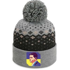 President Of Ukraine Volodymyr Zelenskyy The Baniff Cuffed Pom Beanie