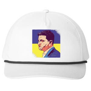 President Of Ukraine Volodymyr Zelenskyy Snapback Five-Panel Rope Hat