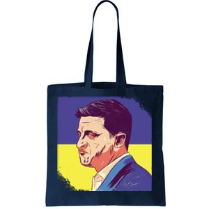 President Of Ukraine Volodymyr Zelenskyy Tote Bag