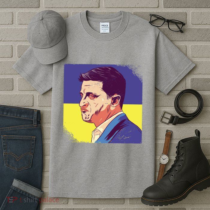 President Of Ukraine Volodymyr Zelenskyy Tall T-Shirt