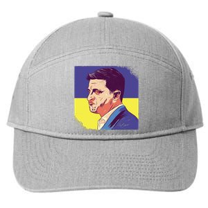 President Of Ukraine Volodymyr Zelenskyy 7-Panel Snapback Hat