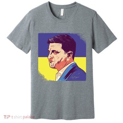 President Of Ukraine Volodymyr Zelenskyy Premium T-Shirt