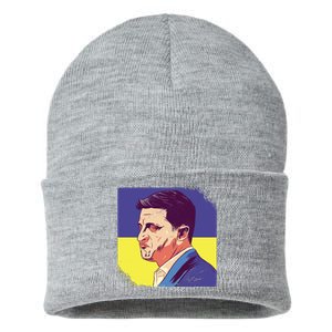 President Of Ukraine Volodymyr Zelenskyy Sustainable Knit Beanie