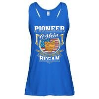 Pioneer Ohio Usa Flag 4th Of July Gift Ladies Essential Flowy Tank