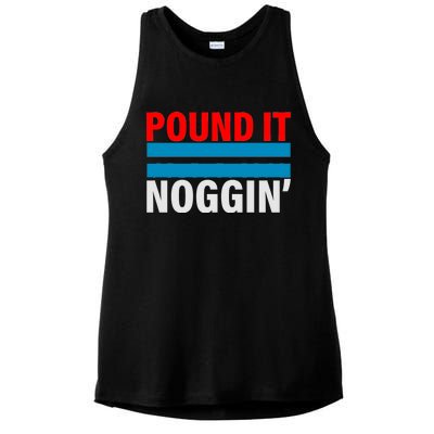 Pound It, Noggin' Ladies PosiCharge Tri-Blend Wicking Tank