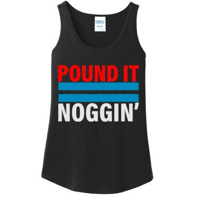 Pound It, Noggin' Ladies Essential Tank