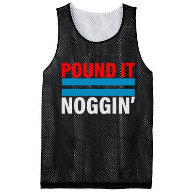 Pound It, Noggin' Mesh Reversible Basketball Jersey Tank