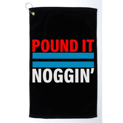 Pound It, Noggin' Golf Towel