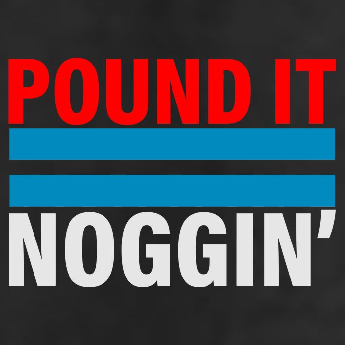 Pound It, Noggin' Golf Towel