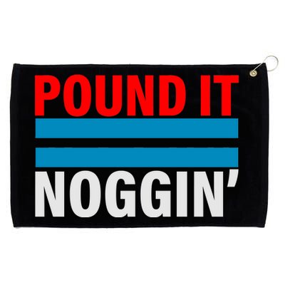 Pound It, Noggin' Grommeted Golf Towel