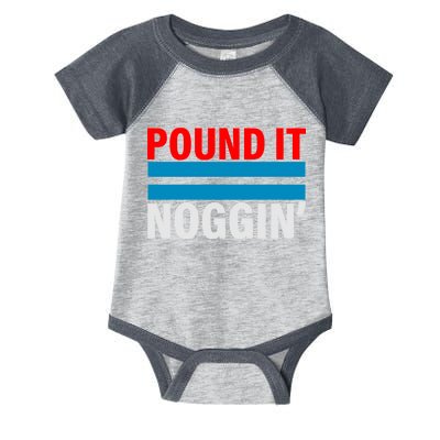 Pound It, Noggin' Infant Baby Jersey Bodysuit