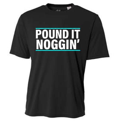 Pound It, Noggin' Funny Meme  Cooling Performance Crew T-Shirt