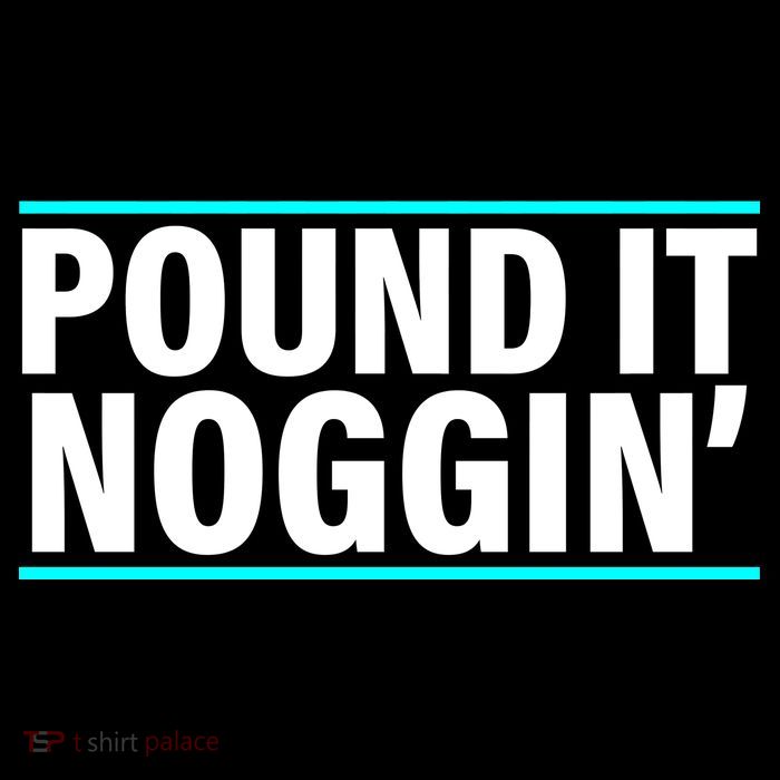 Pound It, Noggin' Funny Meme  Impact Tech Backpack