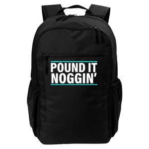 Pound It, Noggin' Funny Meme  Daily Commute Backpack