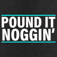 Pound It, Noggin' Funny Meme  Adult Drive Performance Visor