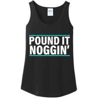 Pound It, Noggin' Funny Meme  Ladies Essential Tank