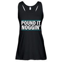 Pound It, Noggin' Funny Meme  Ladies Essential Flowy Tank