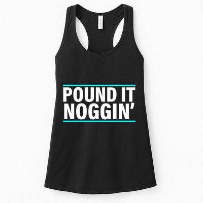 Pound It, Noggin' Funny Meme  Womens Tank Top
