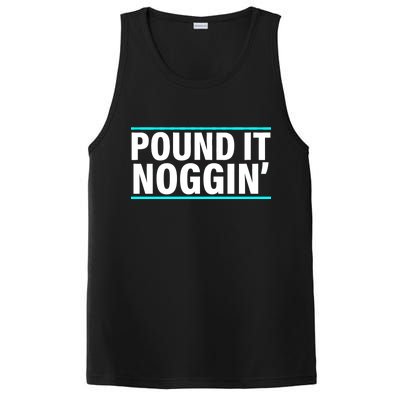 Pound It, Noggin' Funny Meme  PosiCharge Competitor Tank