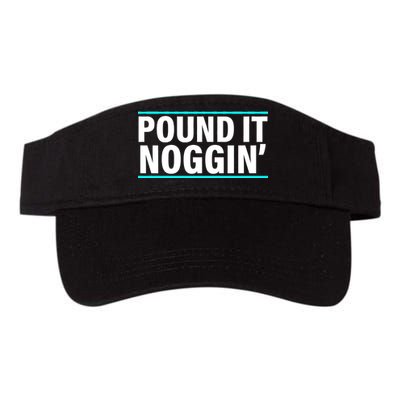 Pound It, Noggin' Funny Meme  Valucap Bio-Washed Visor