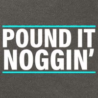Pound It, Noggin' Funny Meme  Cotton Canvas Backpack