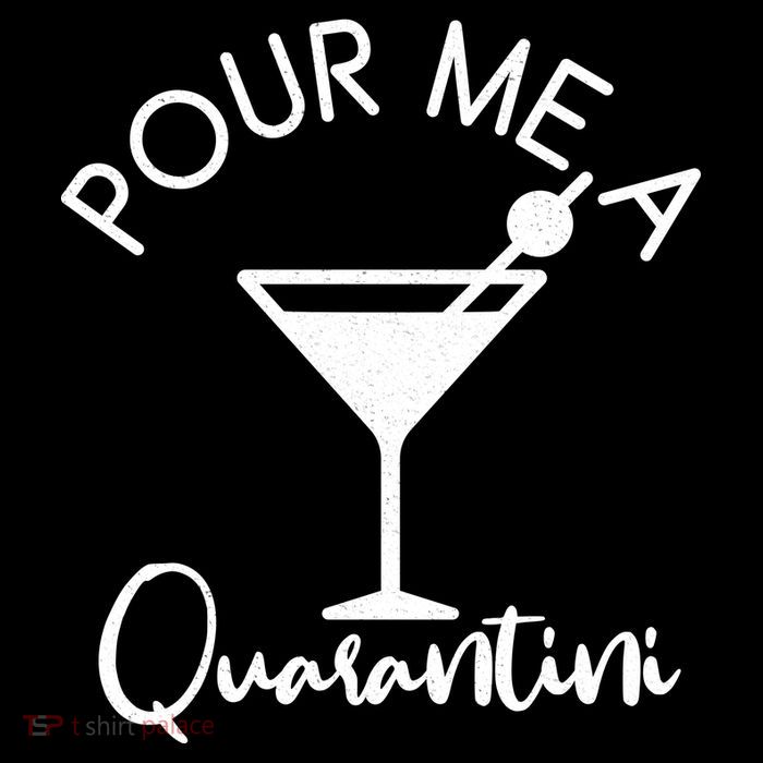 Pour Me A Quarantini Sustainable Bucket Hat