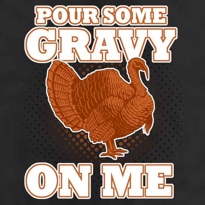 Pour Some Gravy On Me 7 Panel Mesh Trucker Snapback Hat