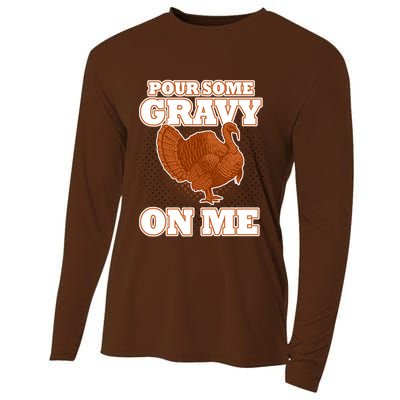 Pour Some Gravy On Me Cooling Performance Long Sleeve Crew