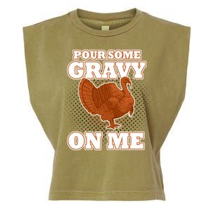 Pour Some Gravy On Me Garment-Dyed Women's Muscle Tee