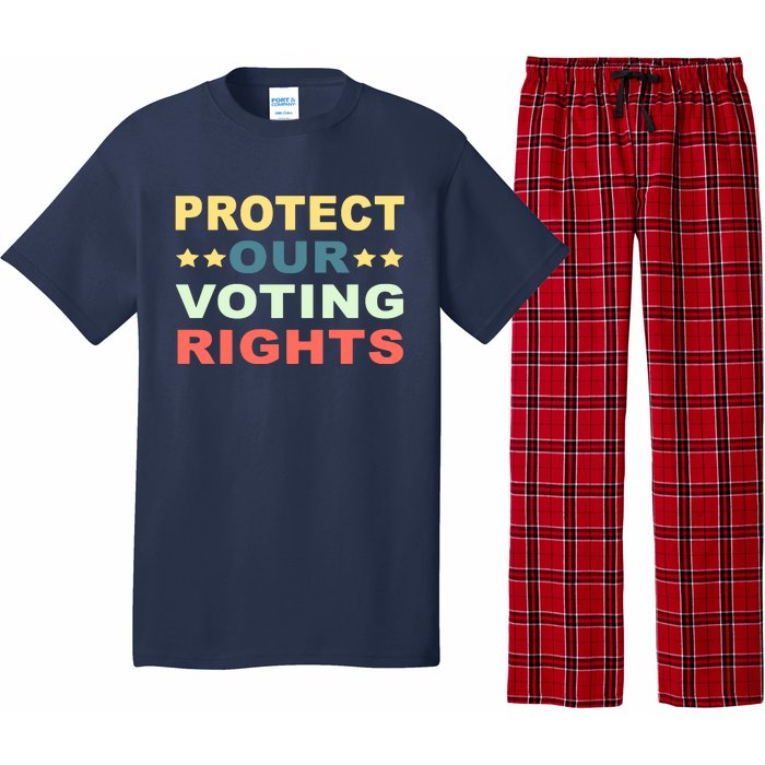 Protect Our Voting Rights Equality Democracy Civil Rights Premium Pajama Set